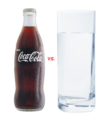 Water Versus Coke 70